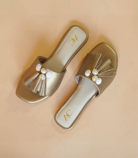 Radiant Tassel Slides