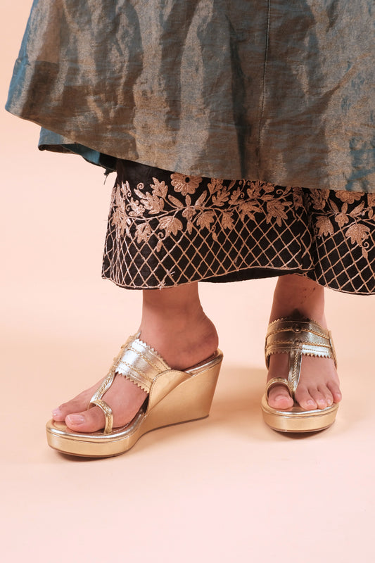 Noor Kolhapuri Wedges