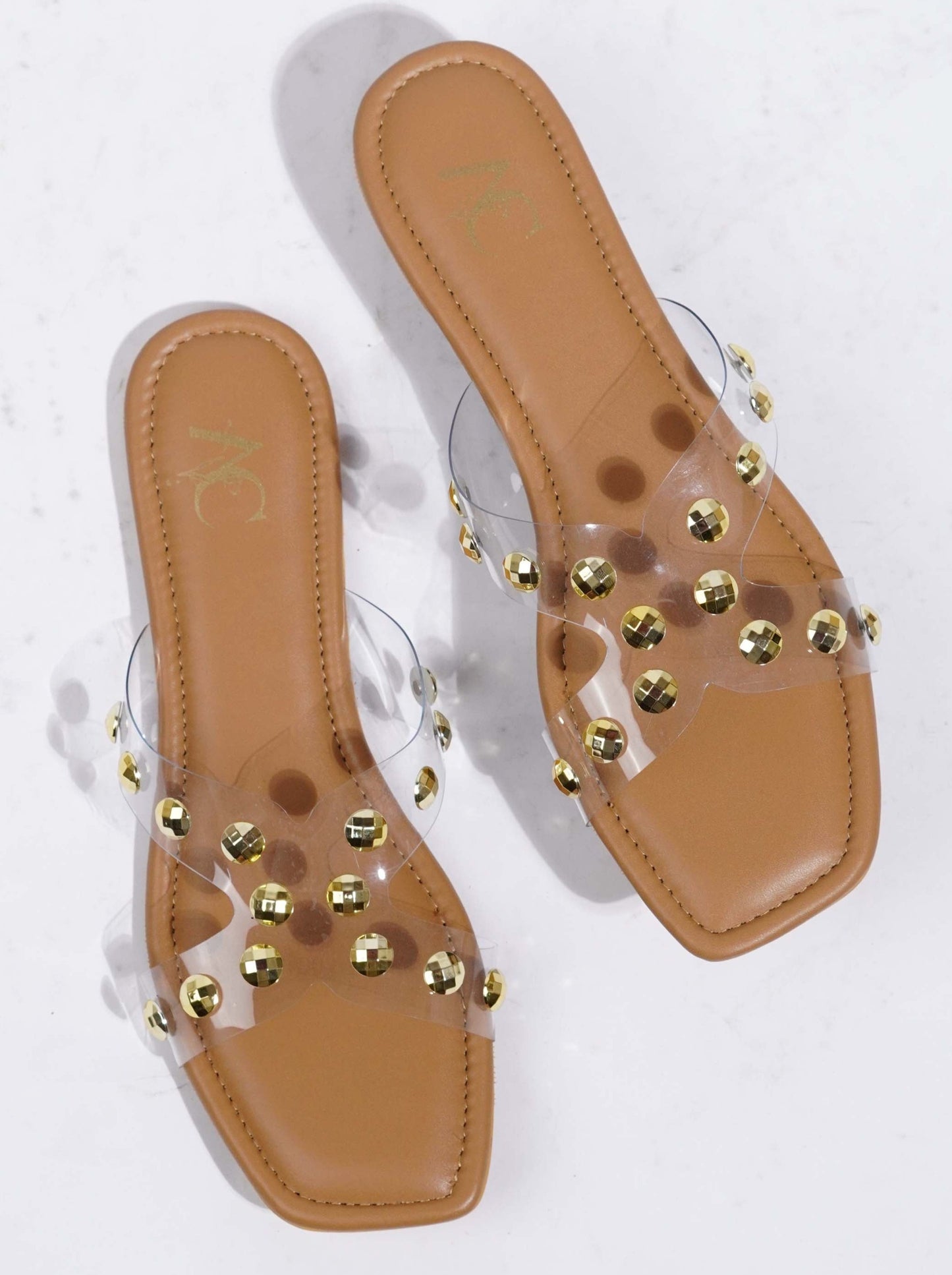 Golden Gleam on Beige