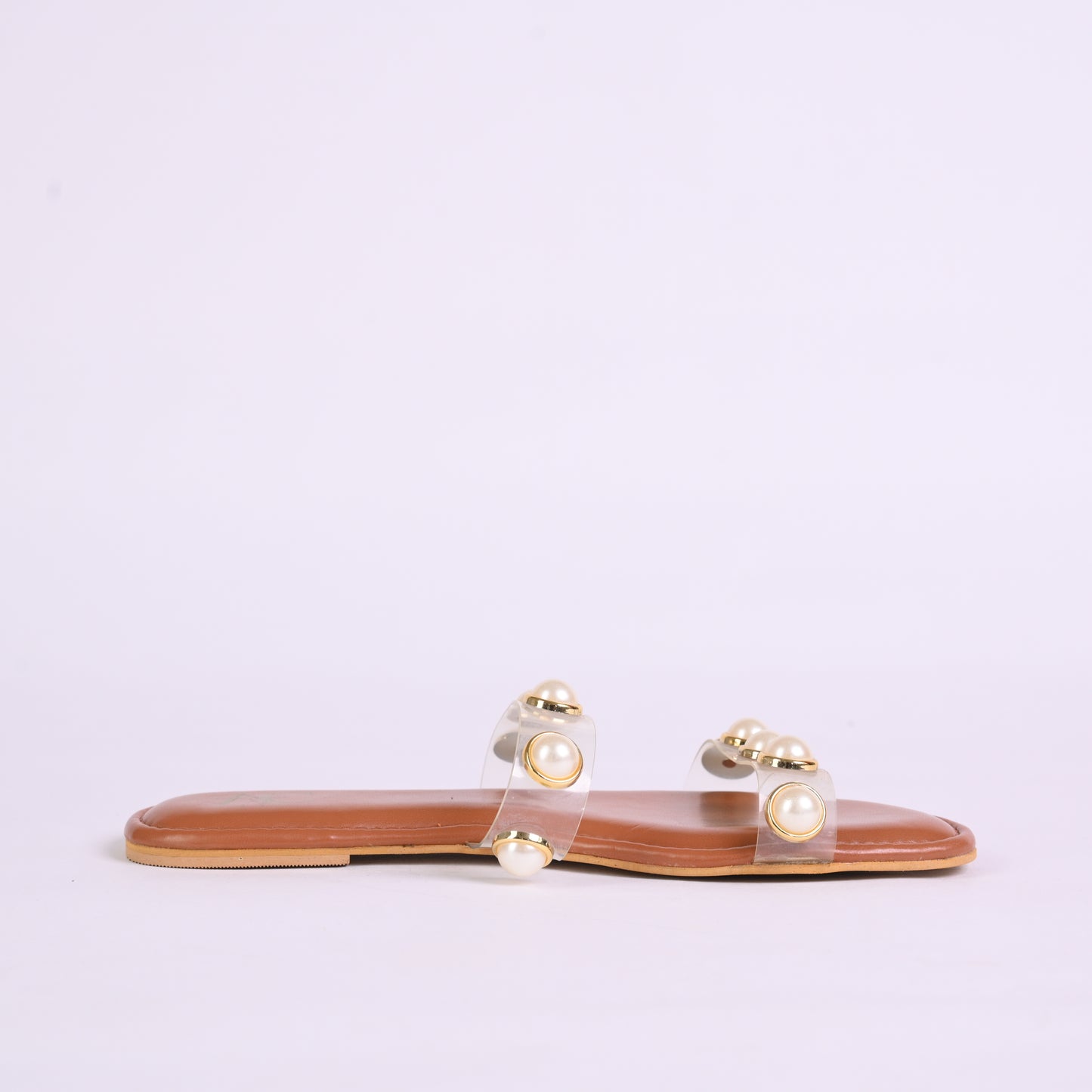 A Pearl & Some More Women’s Slides (Tan)
