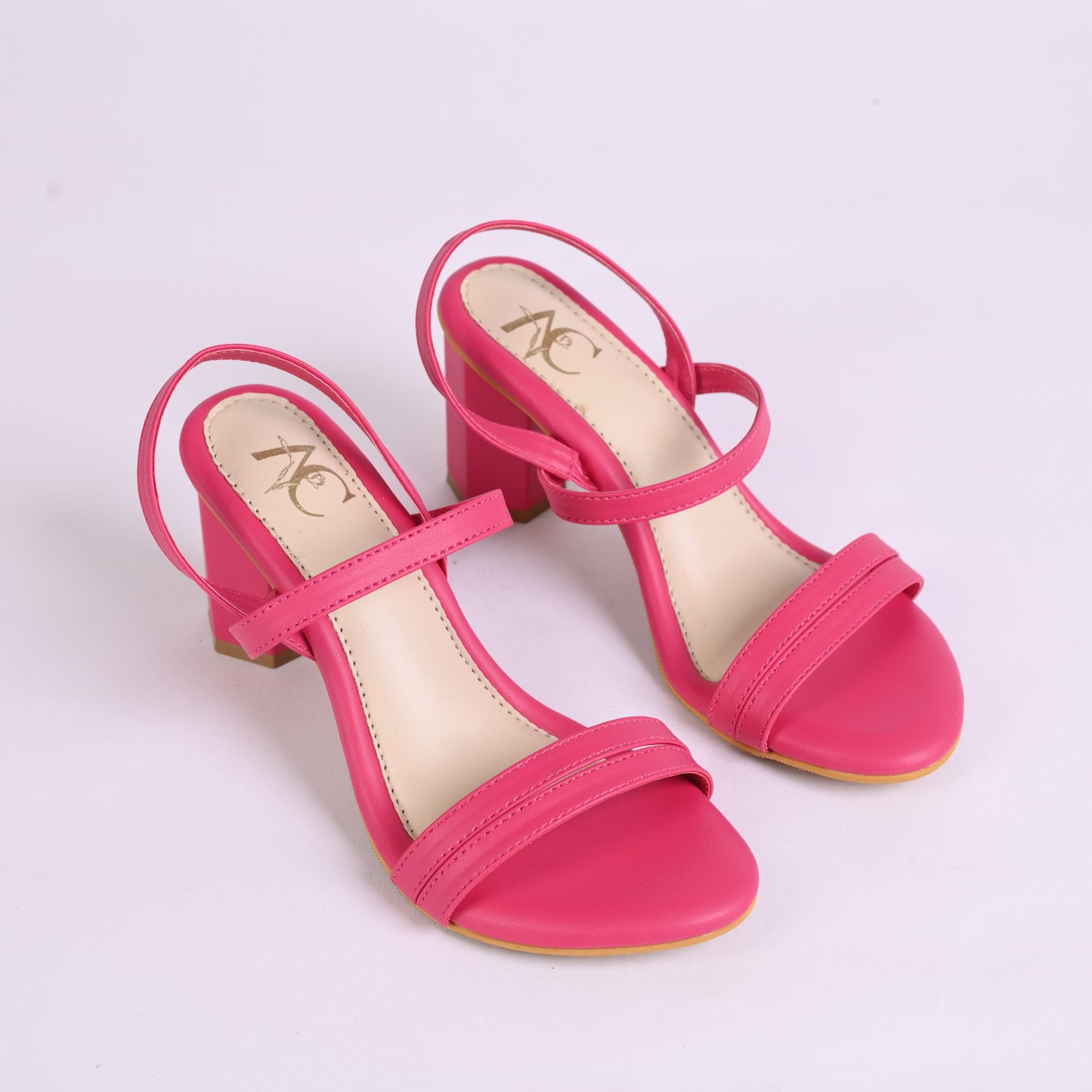Pop Heels for Women (Bright Pink)