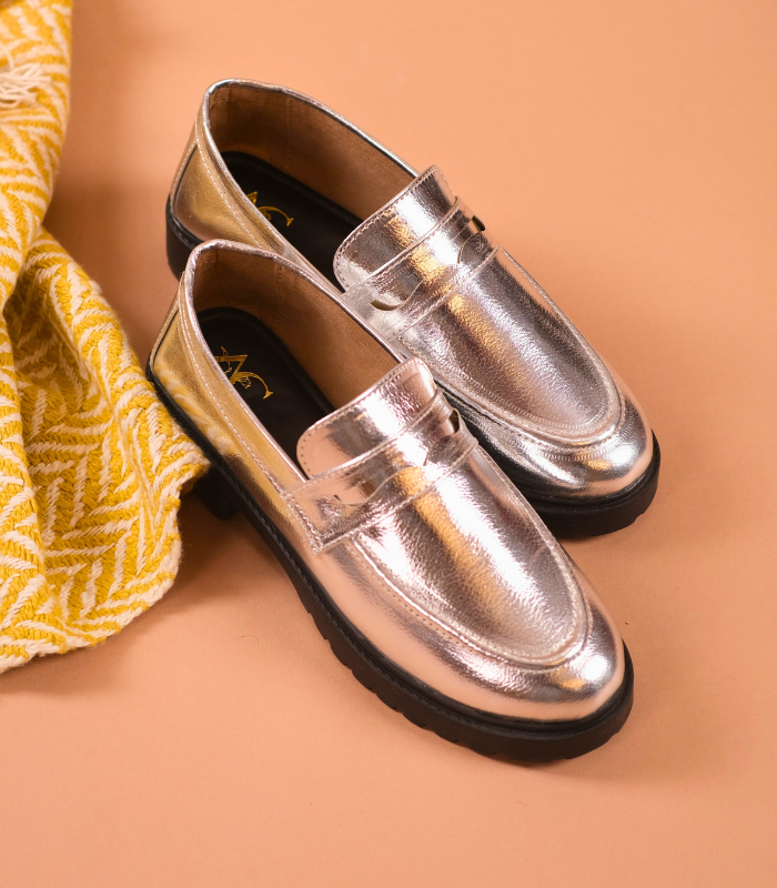 Silver Streak Loafers