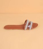 One stone and a Pearl – Women Slides