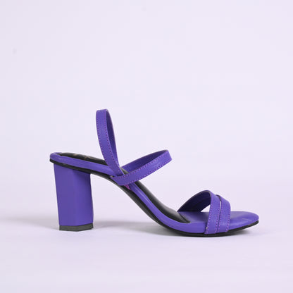 Pop Heels for Women (Purple)