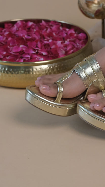 Noor Kolhapuri Wedges